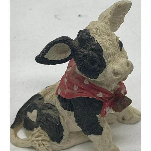 Vintage LOT of 12 Cow Figurines Great Condition - Picture 11 of 16